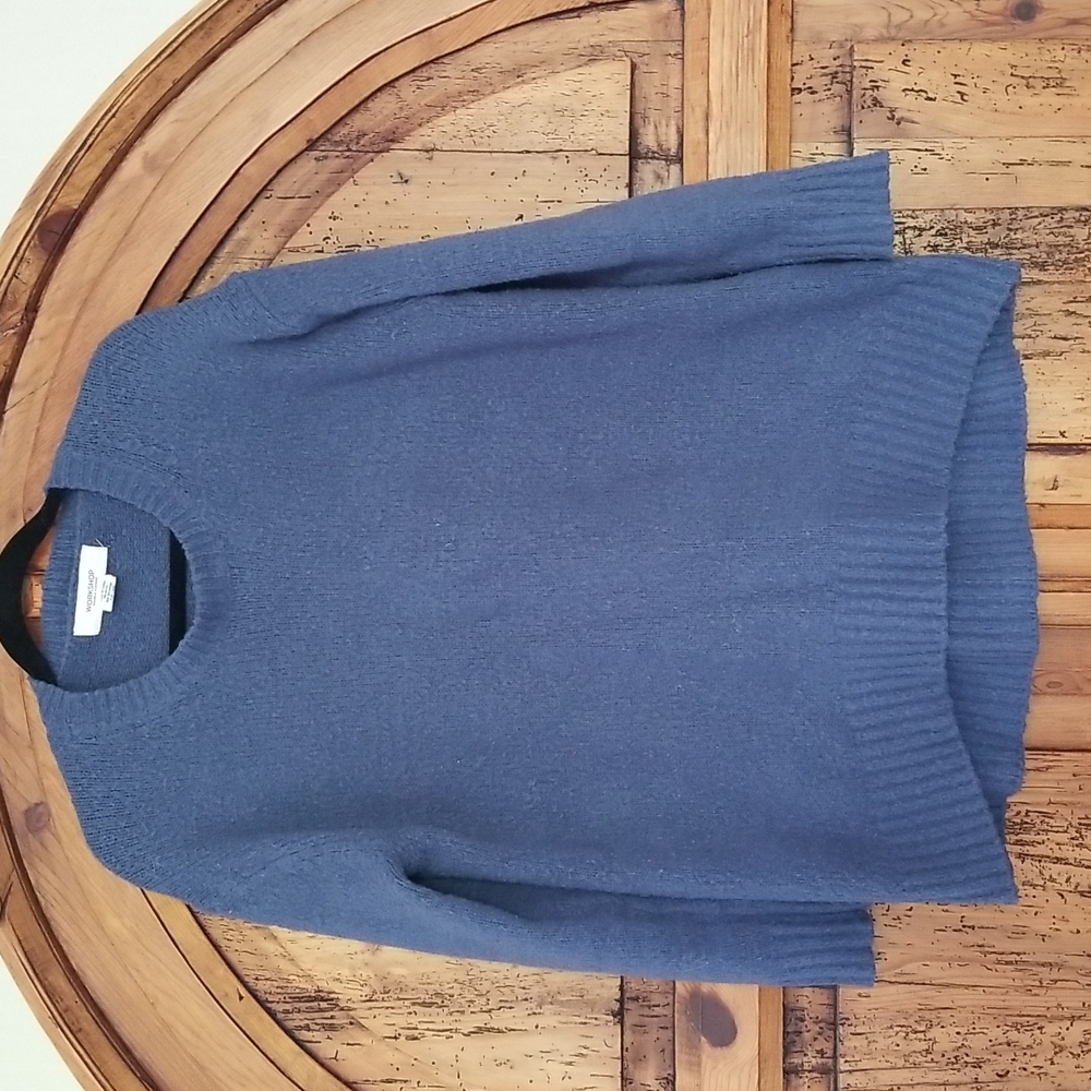 Workshop Republic Blue Sweater Tunic Top